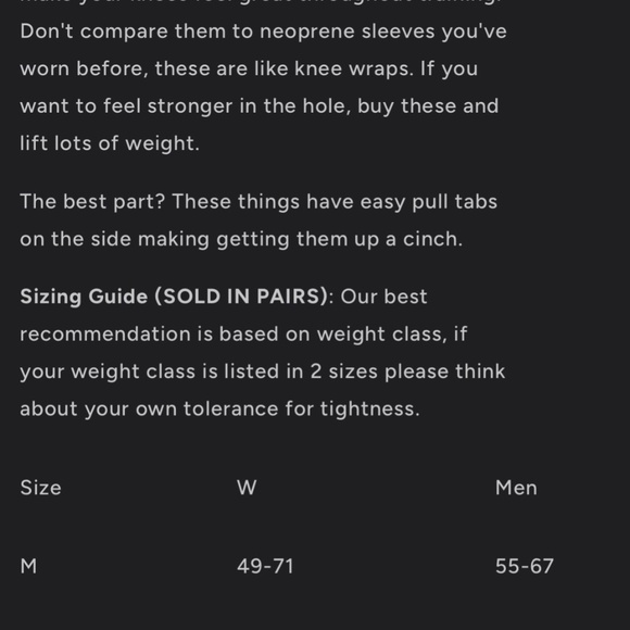 1Kilo Competition Knee Sleeves - Picture 4 of 4